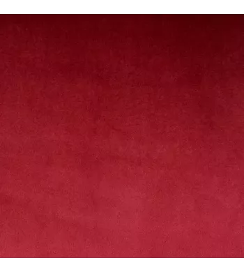 Chaise en velours rouge - BARI
