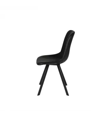 Chaise noire - CARL