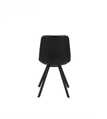 Chaise noire - CARL