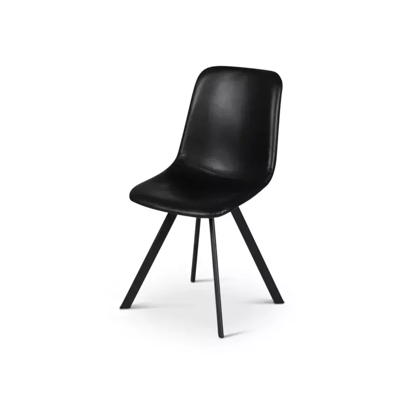 Chaise noire - CARL
