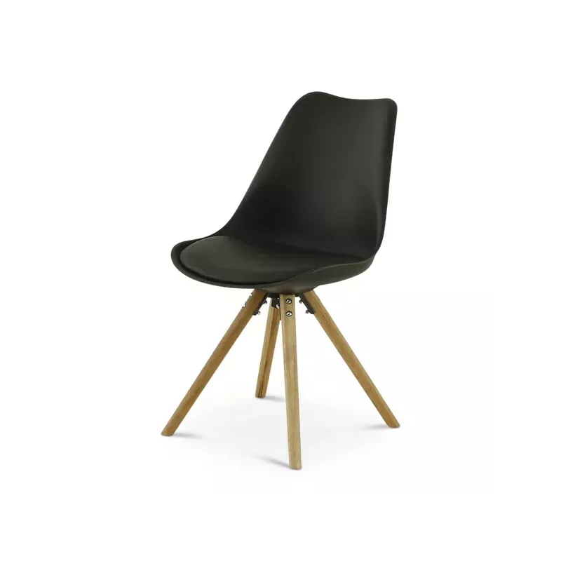 Chaise noire - CROSS