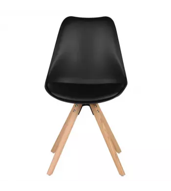Chaise noire - CROSS