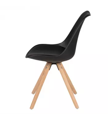 Chaise noire - CROSS