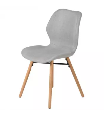 Chaise gris clair - GARY