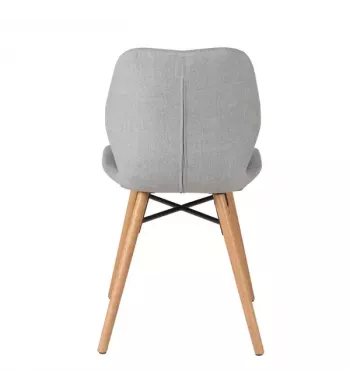 Chaise gris clair - GARY