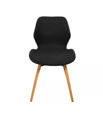 Chaise noire - GARY