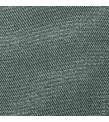 Chaise repas tissu gris clair pied frêne naturel - KATY