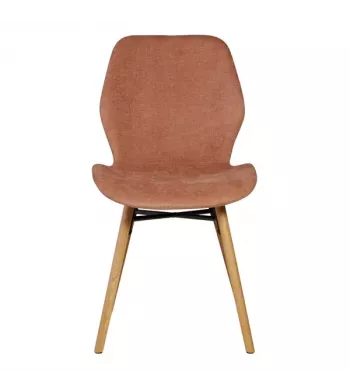 Chaise tissu soft touch nèfle - KERI