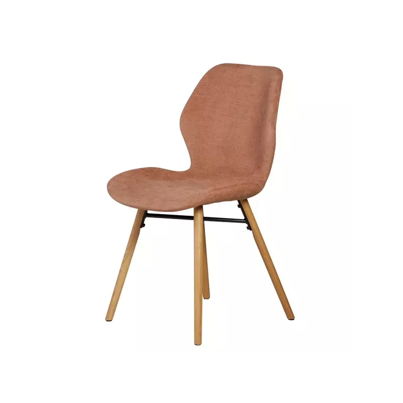 Chaise tissu soft touch nèfle - KERI