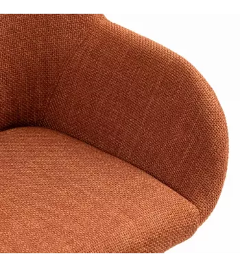 Meta title-Chaise snack tissu gris clair