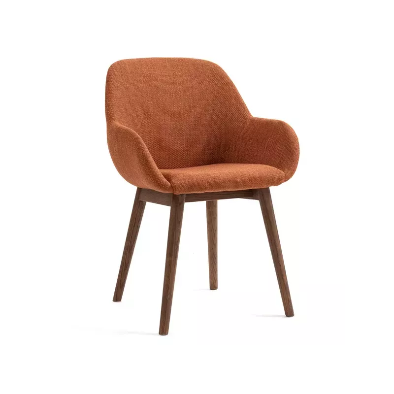 Meta title-Chaise snack tissu gris clair