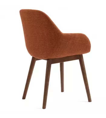 Meta title-Chaise snack tissu gris clair