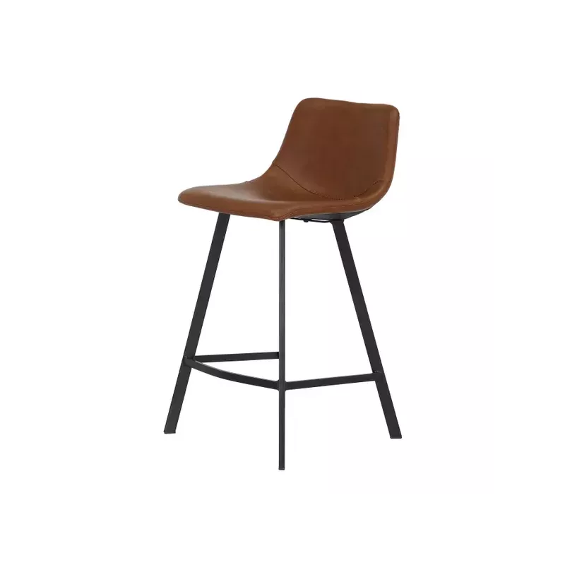 Chaise snack PU cognac - MANA
