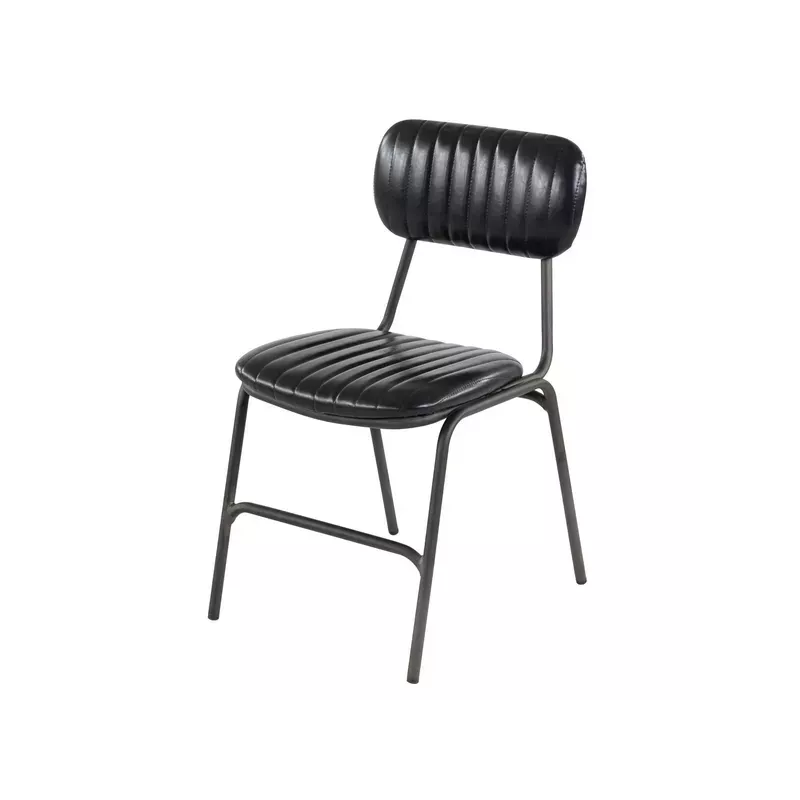 Chaise noire - MARIUS