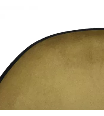 Chaise de repas velours ocre - MAYA