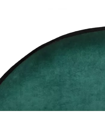 Chaise de repas velours vert canard - MAYA
