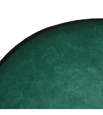 Chaise de bar velours vert canard - MAYA