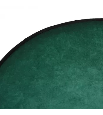 Chaise snack velours vert canard - MAYA