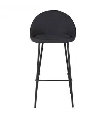 Chaise snack gris foncé - MAYA