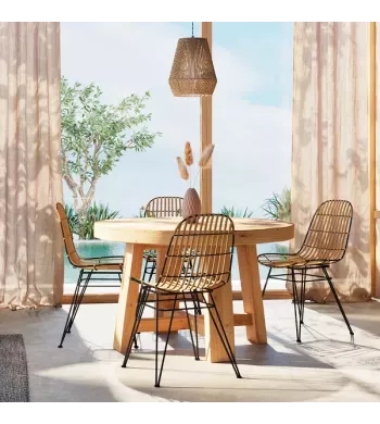 Chaise en rotin - MELO