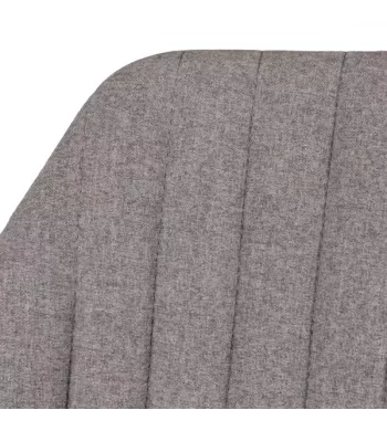 Chaise hauteur plan de travail pivotante grise claire - MOSS