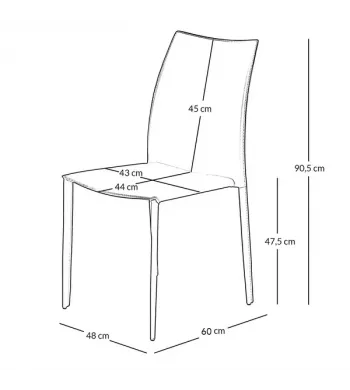 Chaise grise - SOL