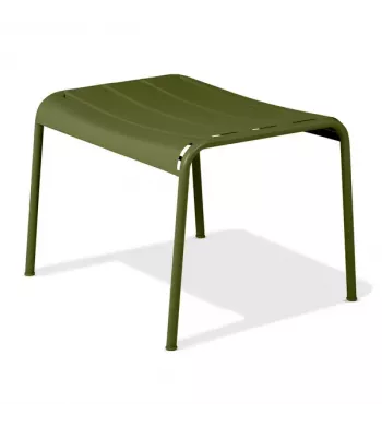 Appui pieds outdoor métal vert foncé - OPUS