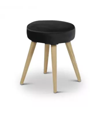 Pouf gris foncé - POPY