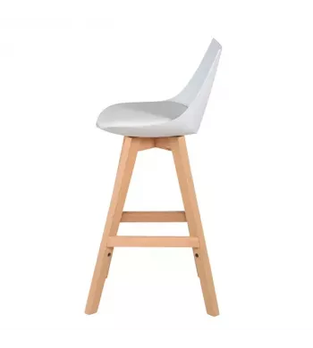 Chaise snack blanche - KIM