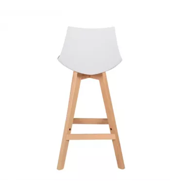 Chaise snack blanche - KIM