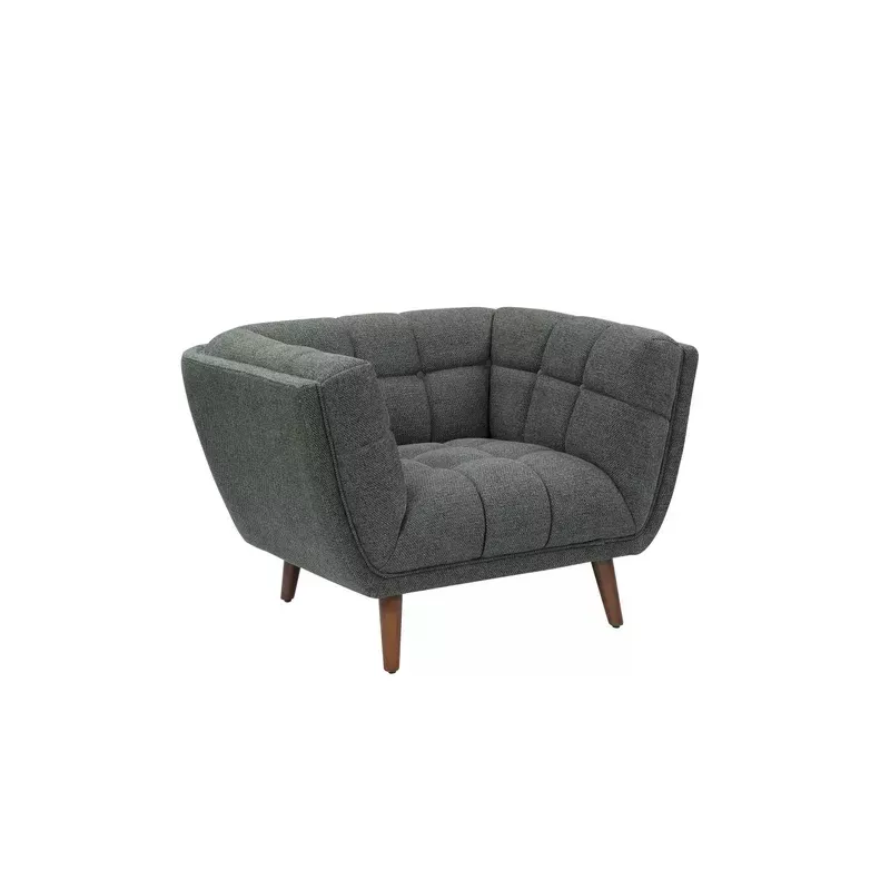 Meta title -  Fauteuil en tissu vert BERYL - BERYL