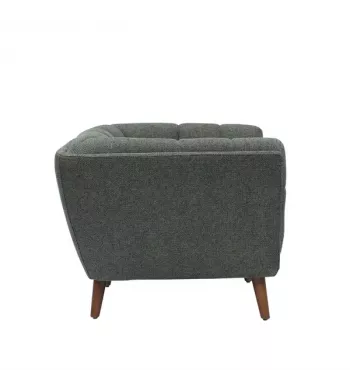 Meta title -  Fauteuil en tissu vert BERYL - BERYL