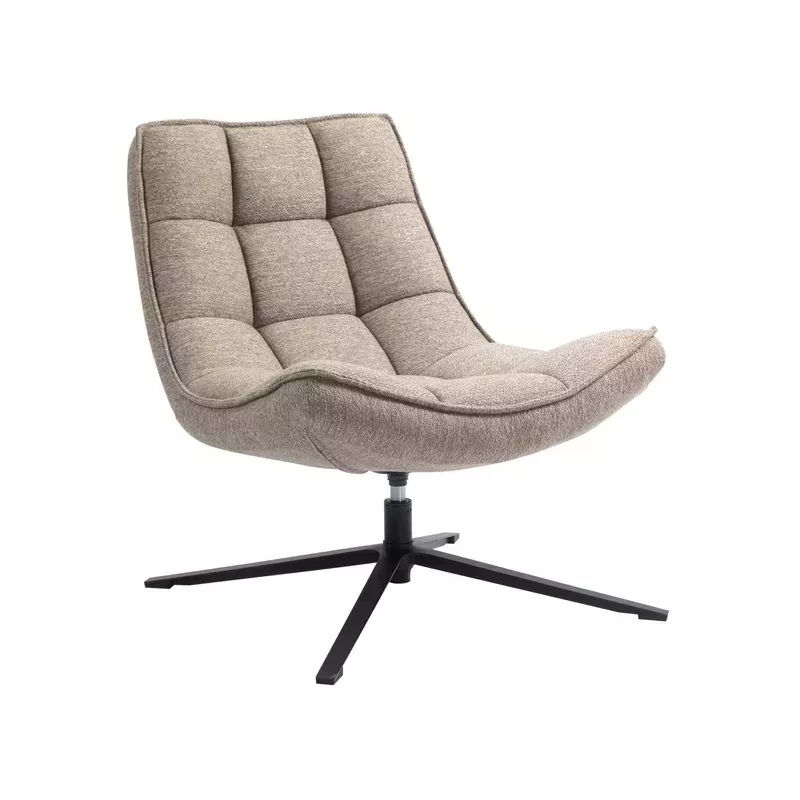 Meta title -  Fauteuil pivotant sable - IVAR