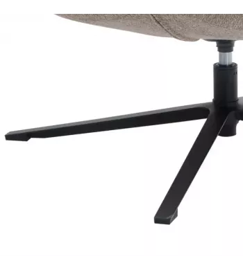 Meta title -  Fauteuil pivotant sable - IVAR