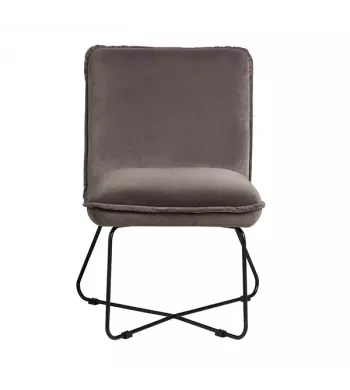 Meta title -  Fauteuil gris foncé - HALL