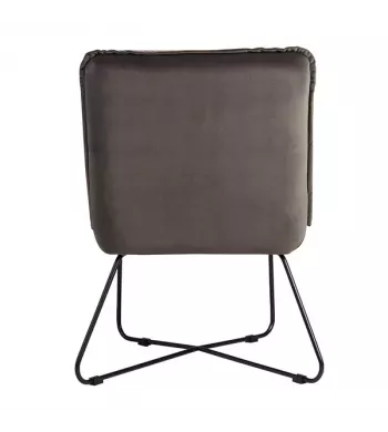 Meta title -  Fauteuil gris foncé - HALL