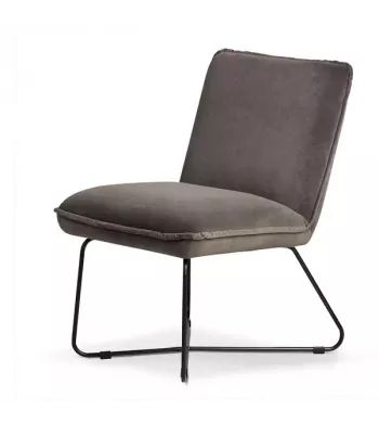 Meta title -  Fauteuil gris foncé - HALL