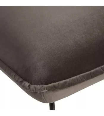 Meta title -  Fauteuil gris foncé - HALL