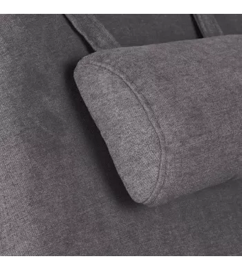 Meta title -  Fauteuil gris foncé - EVY