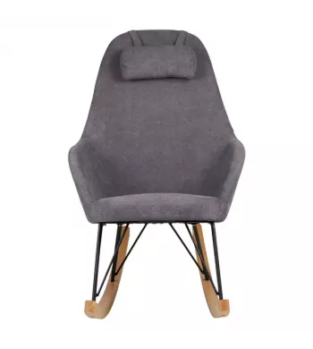 Meta title -  Fauteuil gris foncé - EVY