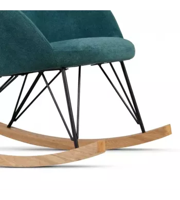 Meta title -  Fauteuil vert canard - EVY