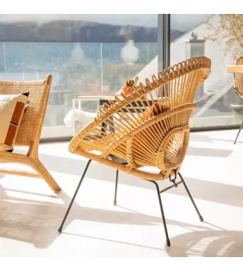 Meta title -  Fauteuil en rotin - LIVEA