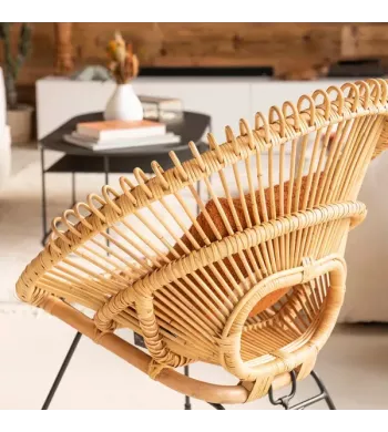 Meta title -  Fauteuil en rotin - LIVEA