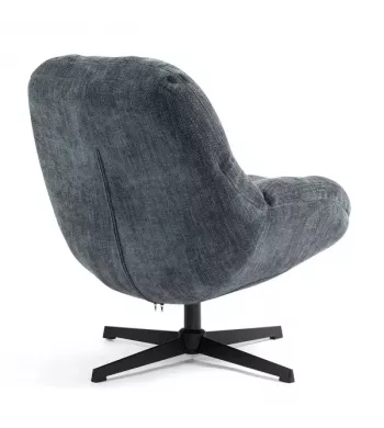 Meta title -  Fauteuil pivotant bleu - MOLTO