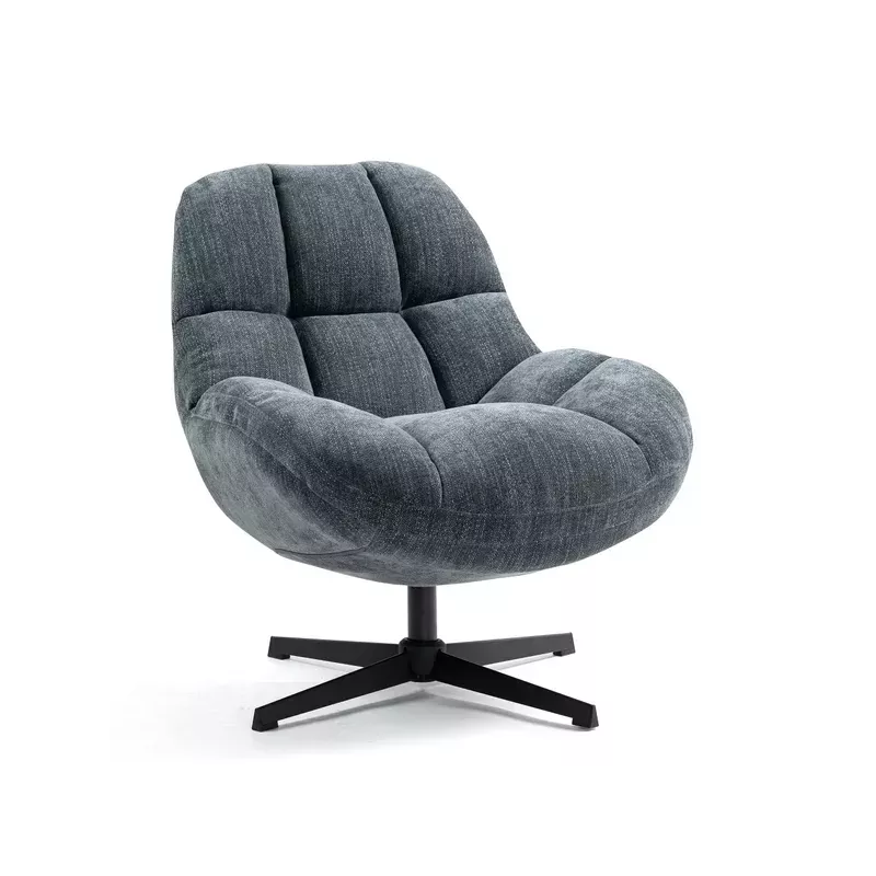 Meta title -  Fauteuil pivotant bleu - MOLTO