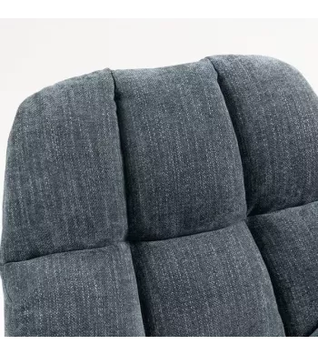 Meta title -  Fauteuil pivotant bleu - MOLTO