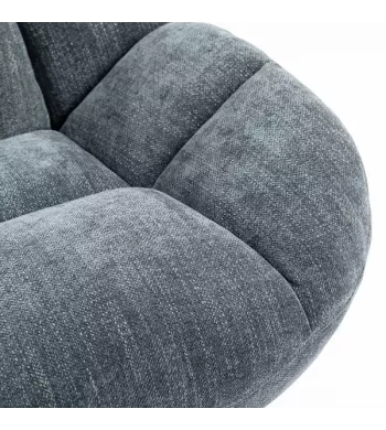 Meta title -  Fauteuil pivotant bleu - MOLTO