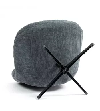 Meta title -  Fauteuil pivotant bleu - MOLTO