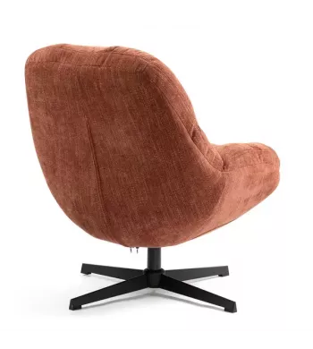 Meta title -  Fauteuil pivotant terracotta - MOLTO