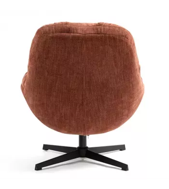 Meta title -  Fauteuil pivotant terracotta - MOLTO